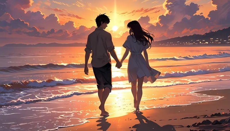 ảnh nền tình yêu học sinh cặp đôi