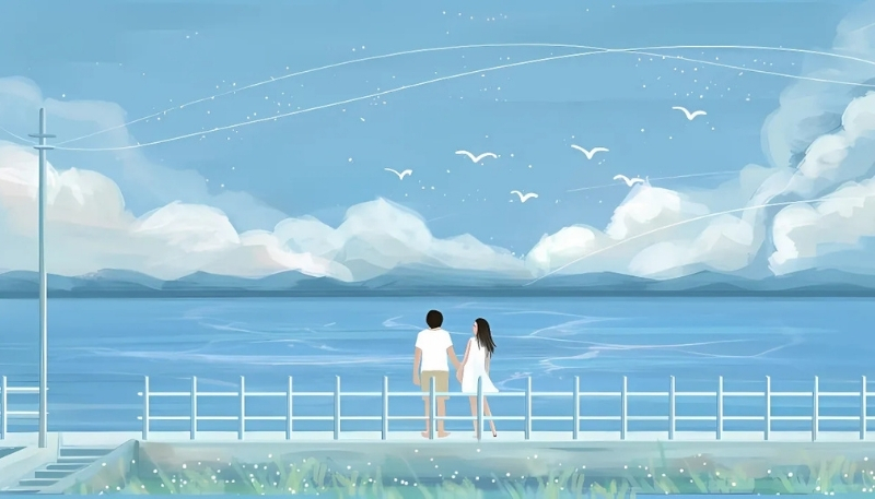 ảnh nền tình yêu đảo biển đẹp