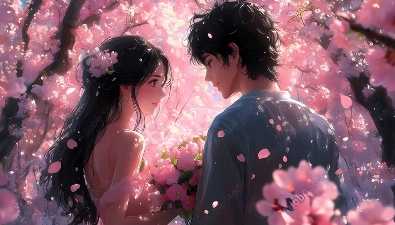 ảnh nền tình yêu ngắm pháo hoa