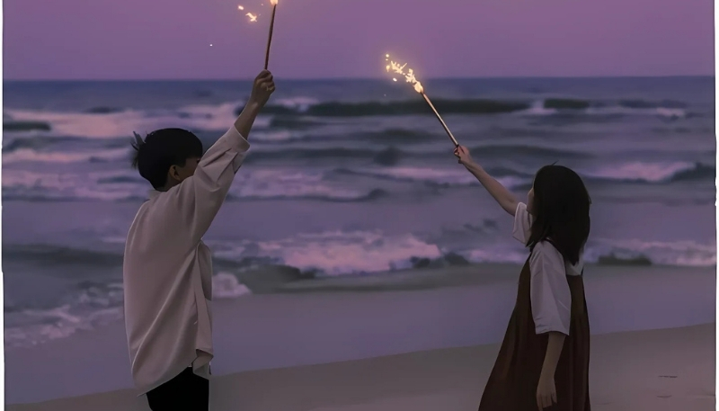 ảnh nền tình yêu bước chân