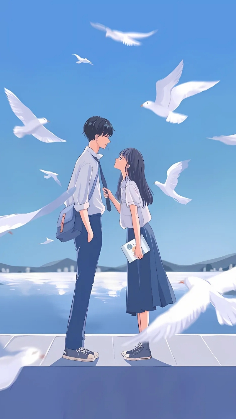 ảnh nền tình yêu điện thoại học sinh