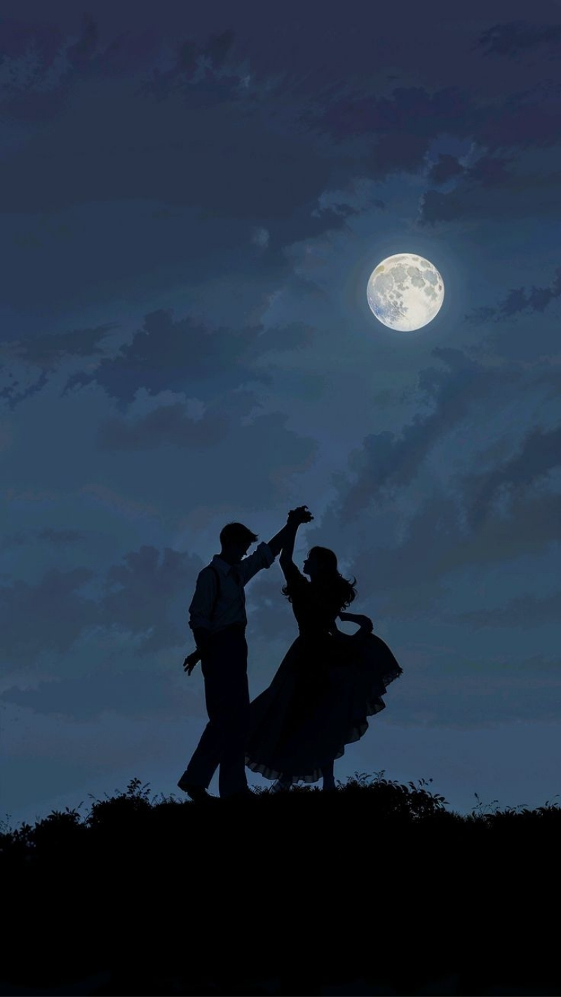 ảnh nền tình yêu điện thoại khiêu vũ