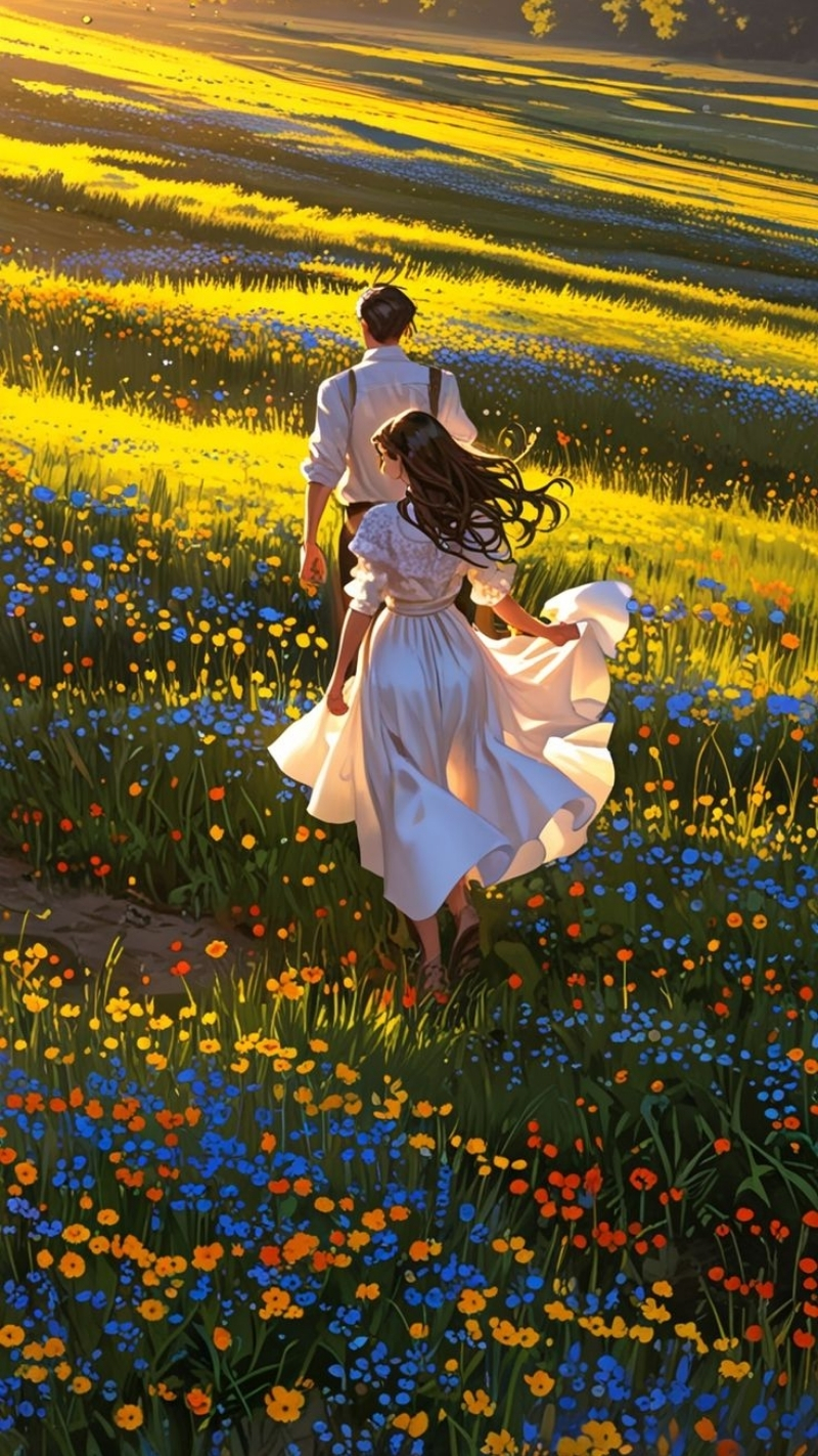 ảnh nền tình yêu điện thoại tựa vai nhau đẹp