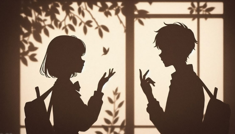 ảnh nền tình yêu cặp đôi chibi