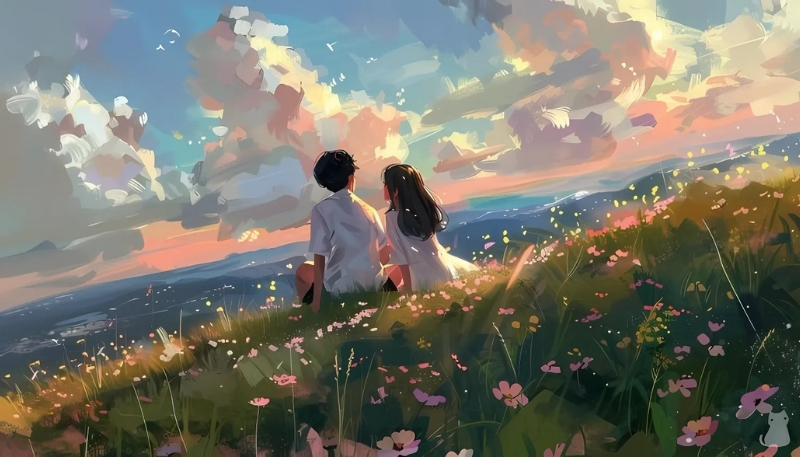 ảnh nền tình yêu bóng hình