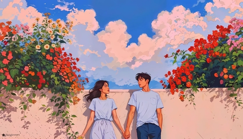 ảnh nền tình yêu hai đứa trẻ