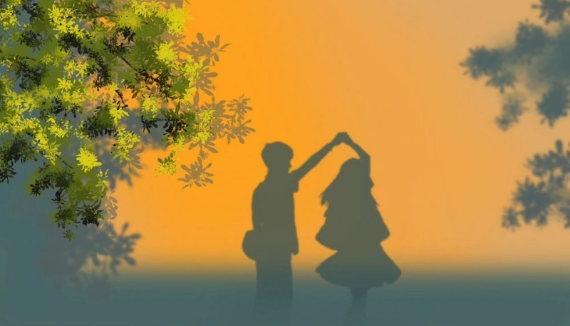 ảnh nền tình yêu cổng hoa