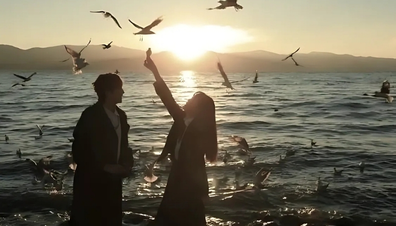 ảnh nền tình yêu hoàng hôn