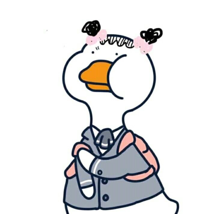 Ảnh chế vịt học sinh cute