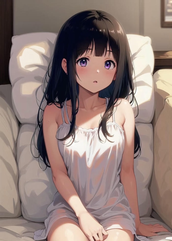 Hình ảnh anime thể hiện nữ quyến rũ tinh tế