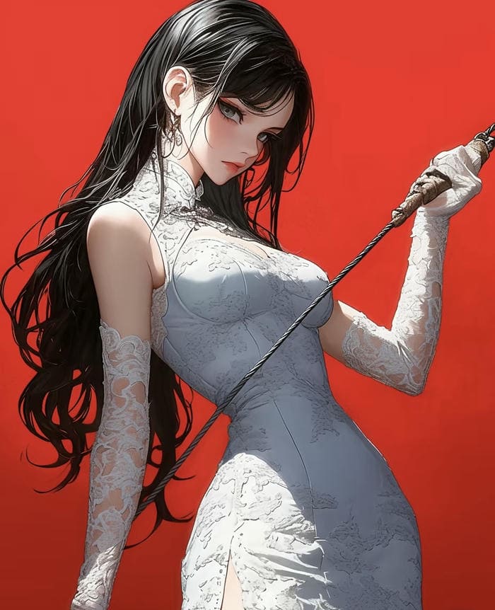 anime nữ dễ thương quyến rũ