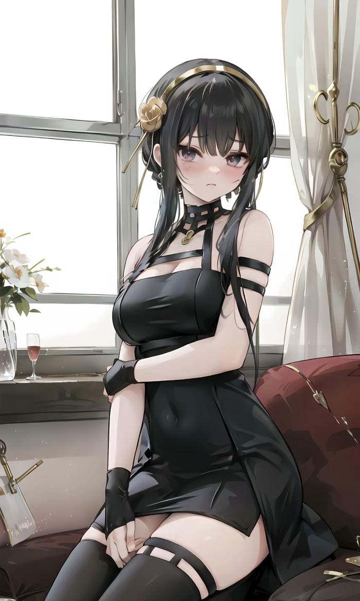 anime nữ quyến rũ thanh lịch