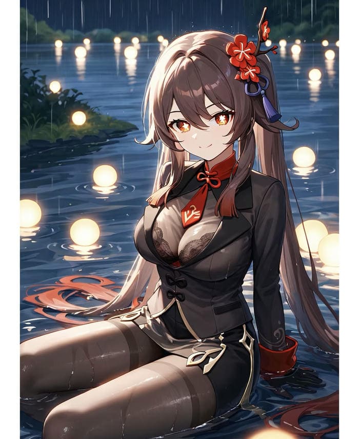 anime nữ phong cách quyến rũ