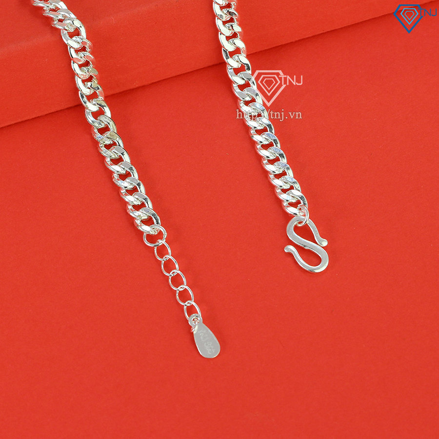 Lắc bạc cho bé khắc tên hình con mèo đẹp LTT0110