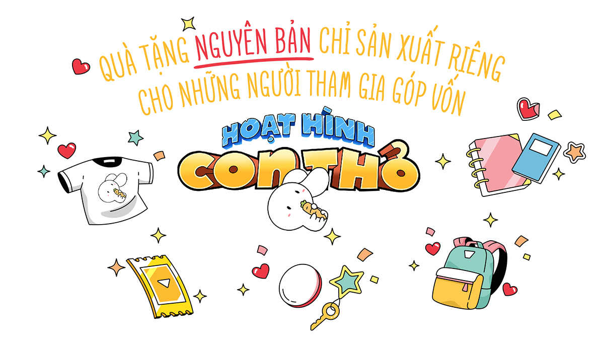 Dự án Hoạt hình con Thỏ - Comicola Crowdfunding