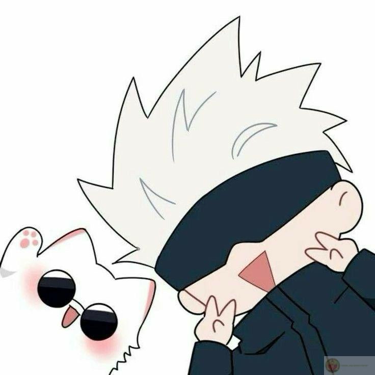gojo meme cute