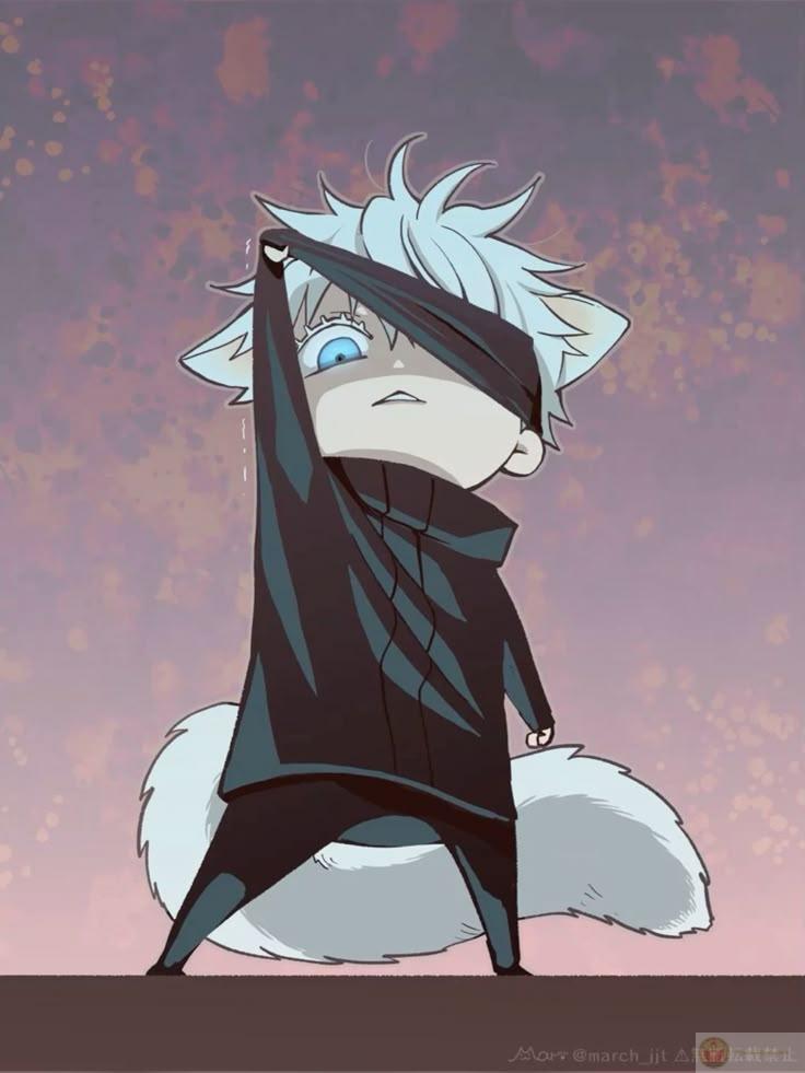 mẫu hình đẹp meme gojo