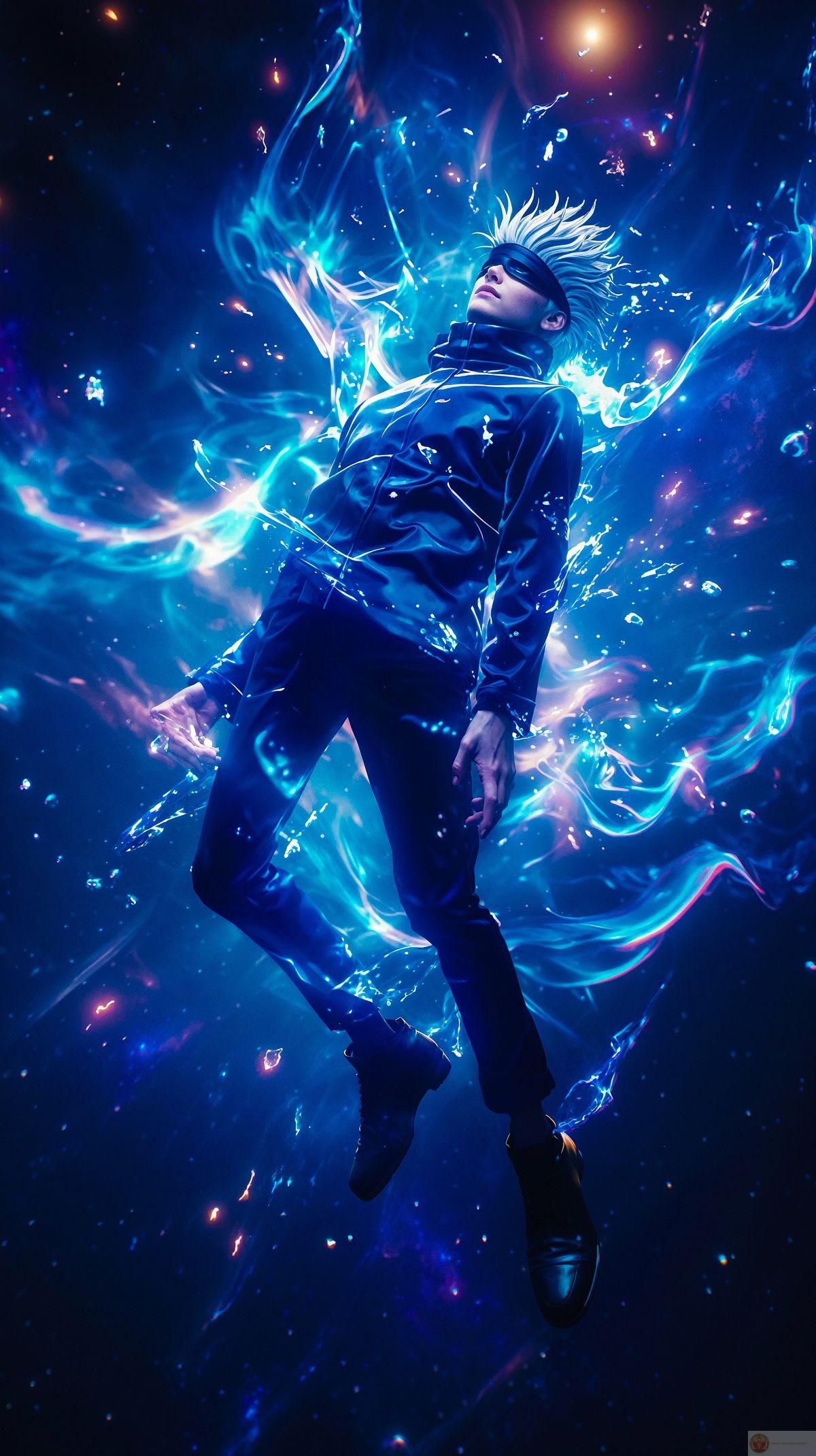 kiểu hình đẹp làm nền ấn tượng trên điện thoại của Gojo