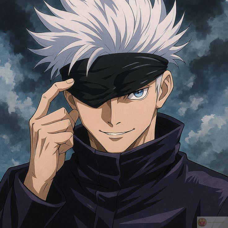 ảnh gojo lạnh lùng đầy bí ẩn