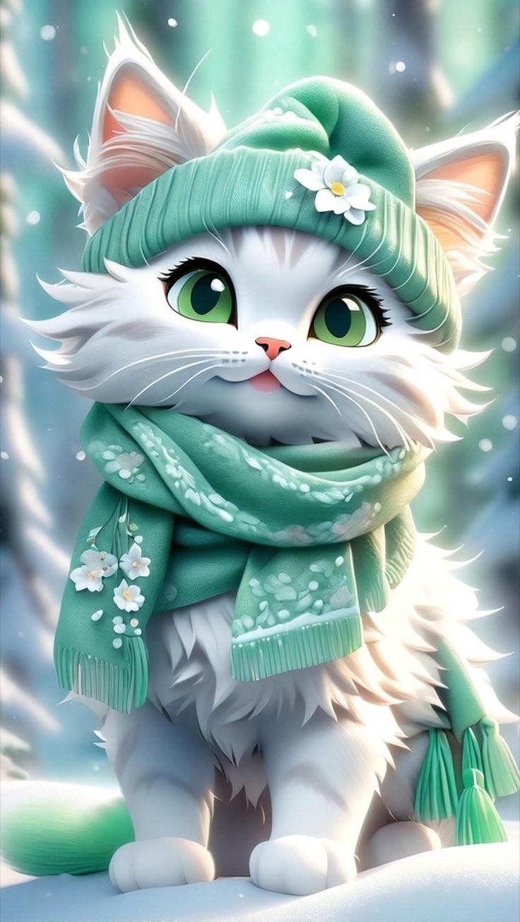 Hình nền 12 con giáp phiên bản mùa đông