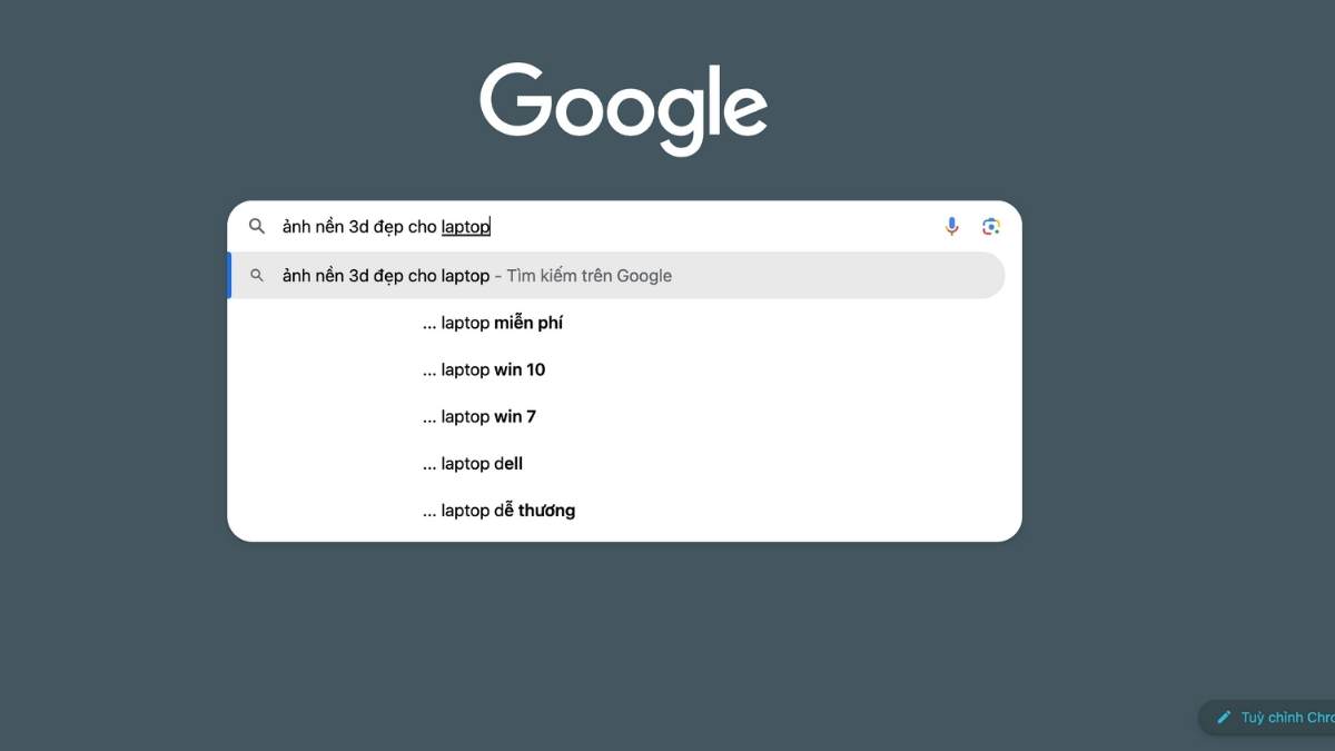 Tải hình nền 3D đẹp về máy tính - bước 1