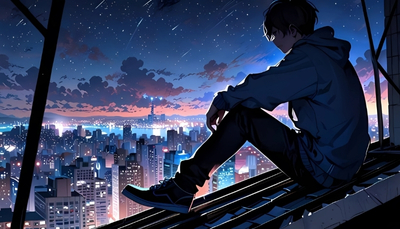 Hình nền anime nam cool ngầu cho gamer