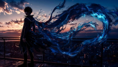 Hình nền anime nam cool ngầu đẹp