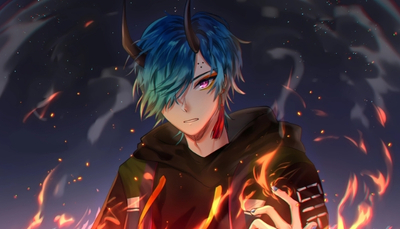 Hình nền anime nam ngầu phong cách