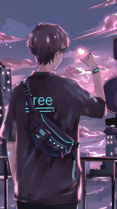 Hình nền nhân vật anime mặc áo dài Việt Nam