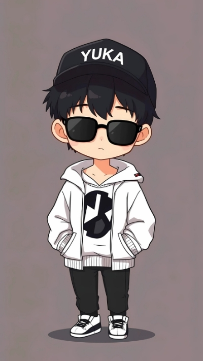 Ảnh anime chibi nam dễ thương làm hình nền