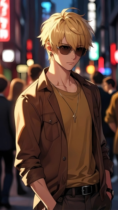 Hình nền anime nam đẹp trai phong cách
