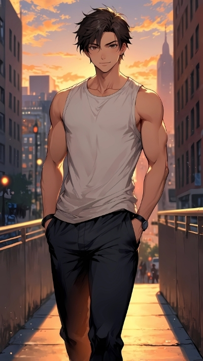 Ảnh anime nam đẹp trai cho máy tính