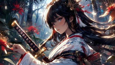 ảnh nền anime nữ 4k cao cấp