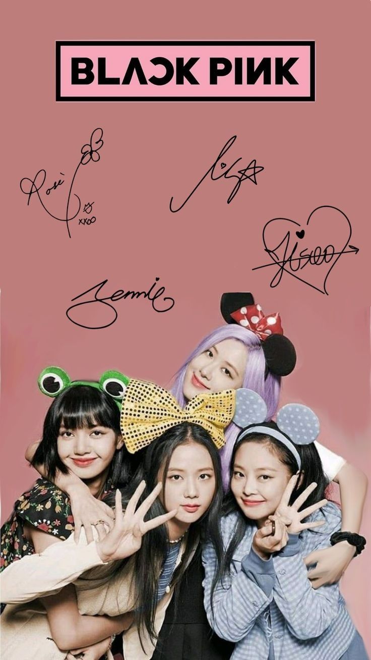 Hình ảnh nền Blackpink cute đáng yêu