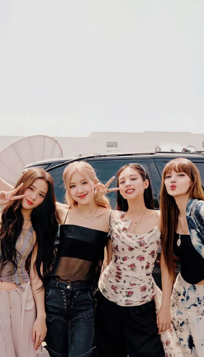 Hình ảnh nền Blackpink cute đáng yêu
