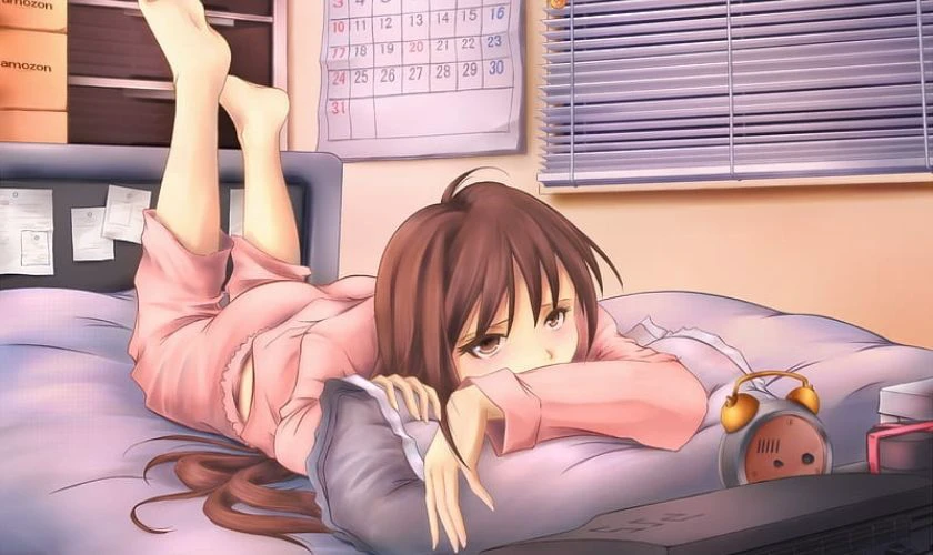 Hình nền buồn cô gái cô đơn