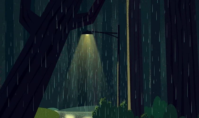 Hình nền buồn mưa tải cho máy tính