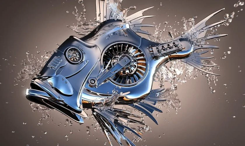 Ảnh nền buồn 3D lạ, độc đáo