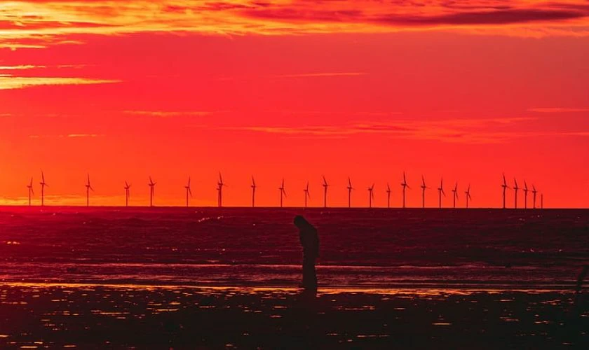 Ảnh nền buồn hoàng hôn