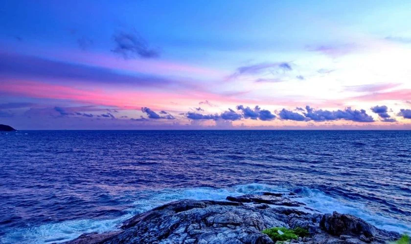 Ảnh nền buồn cảnh biển cho laptop, PC