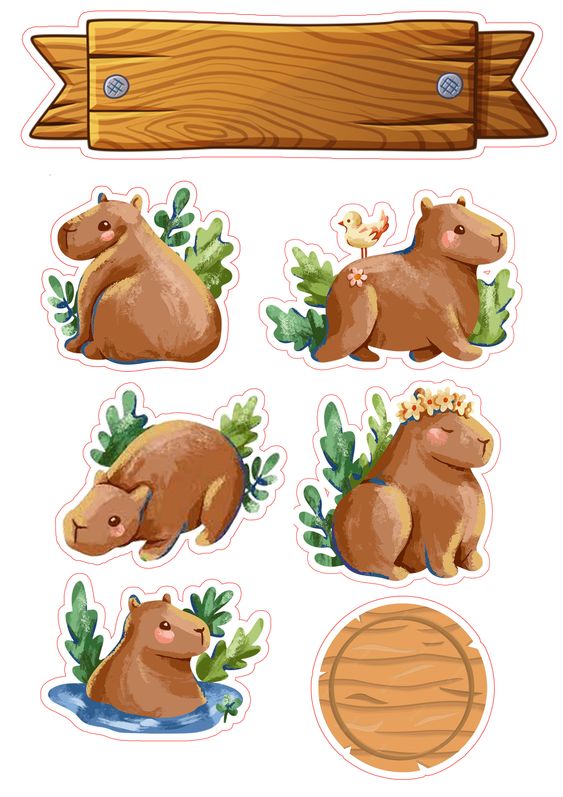 Hình nền capybara đáng yêu cho điện thoại