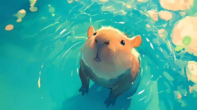 Hình nền Capybara cho PC, laptop