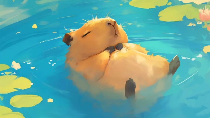 Hình nền Capybara cho PC, laptop
