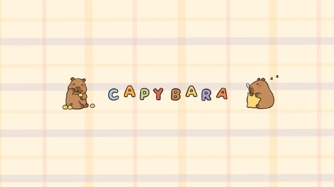 Hình nền Capybara cho PC, laptop