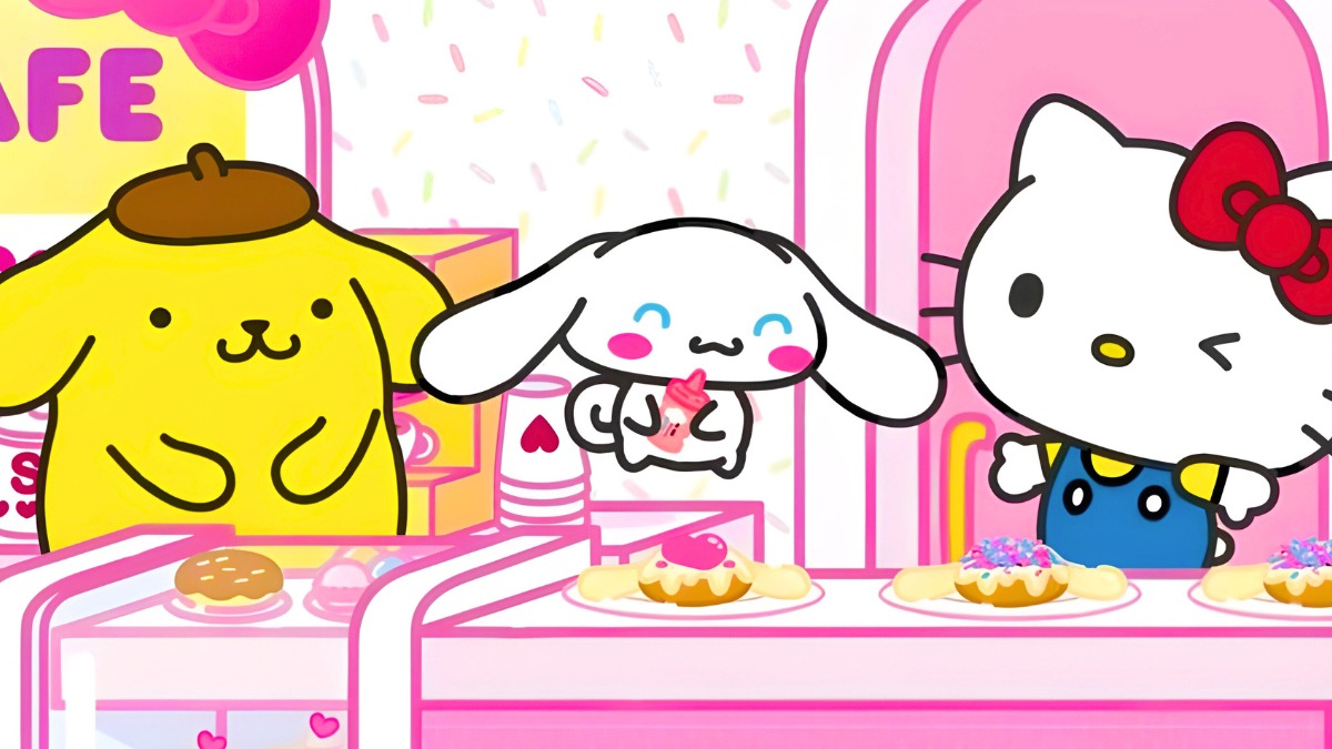 Ảnh nền máy tính Cinnamoroll cùng bạn bè