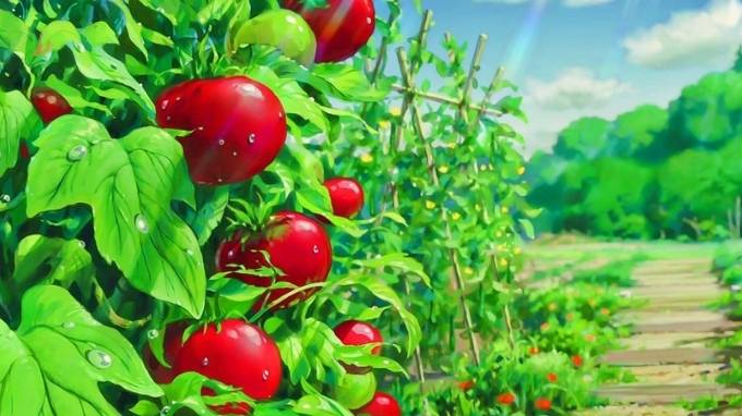 Hình nền máy tính trái cây siêu đáng yêu