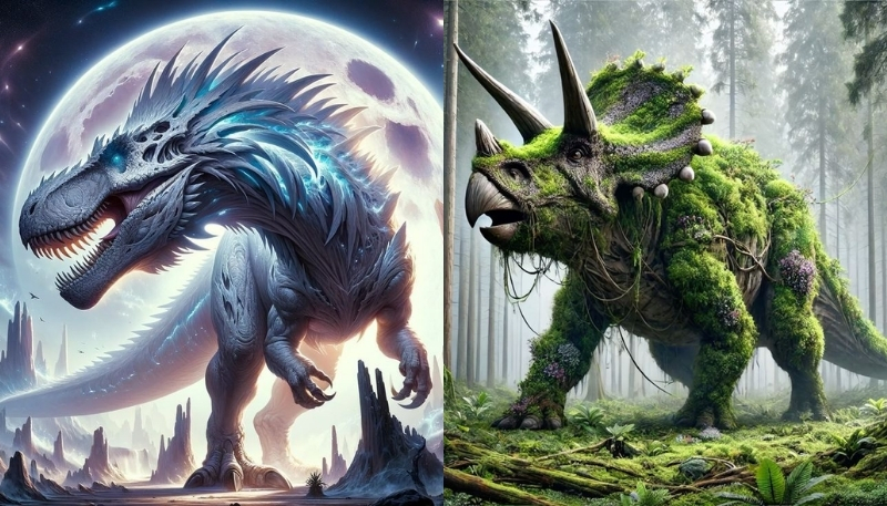 ảnh khủng long 3d siêu nét