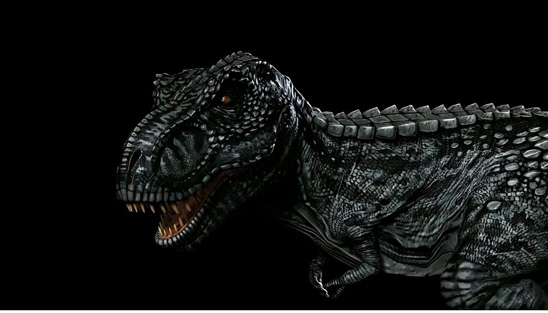 hình nền khủng long đen