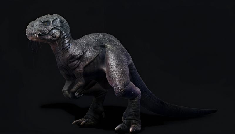 ảnh nền khủng long đen nguy hiểm