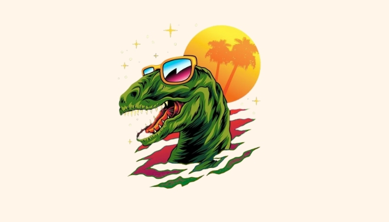 bộ sưu tập ảnh khủng long đơn giản đẹp